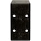 Ekena Millwork Embrey Steel Bracket, Antiqued Warm Silver 2"W x 6"D x 3 3/4"H BKTM02X06X03EBAWS - alternate 3